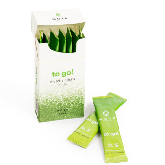 Moya Organic Matcha Daily TO GO! - 7 Sticks