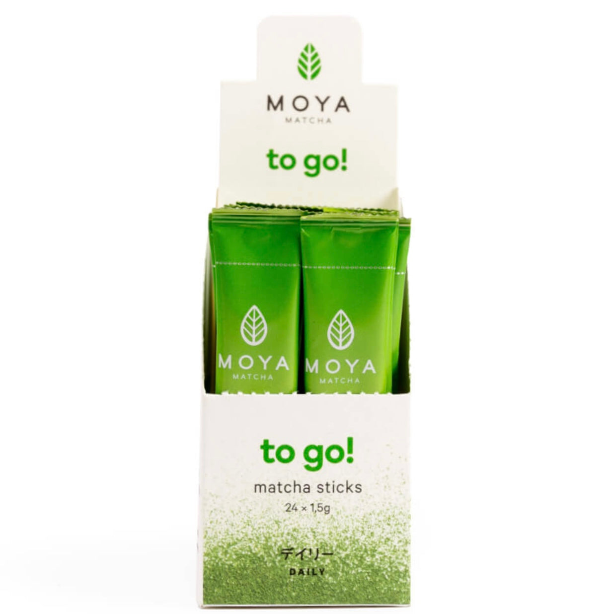 Moya Organic Matcha Daily TO GO! - 24 Sticks