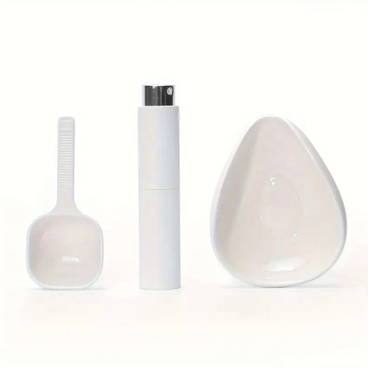 Ceramic Dosage Cup & Spoon with Spray for Beans