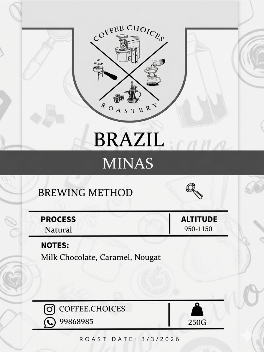 Coffee Choices Brazil Minas 250g
