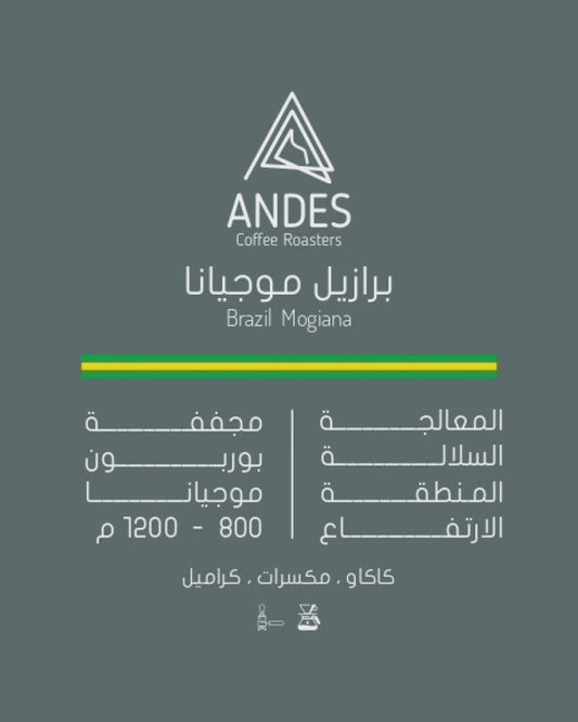 Andes Brazil Mogiana 250g | بن البرازيل