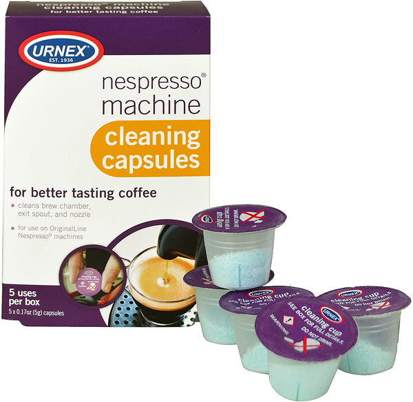 Urnex Nespresso Machine Cleaning Capsules