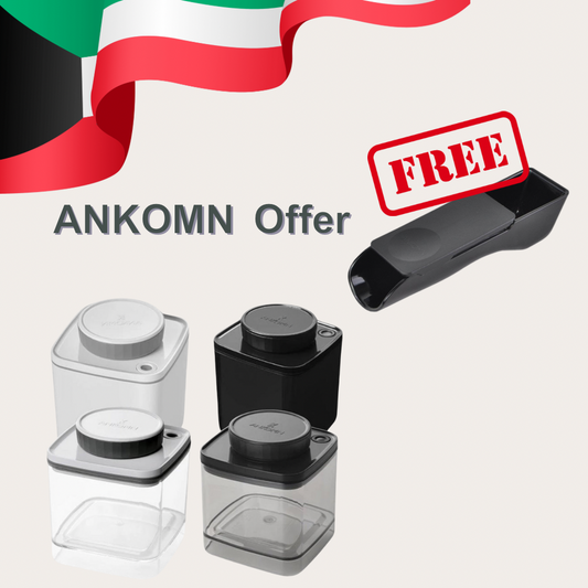 ANKOMN Turn-n-Seal Vacuum Container 0.6 L + Scoop FREE