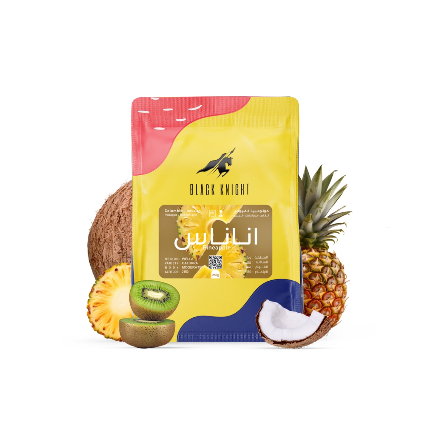 Black Knight Colombia PINEAPPLE 250g