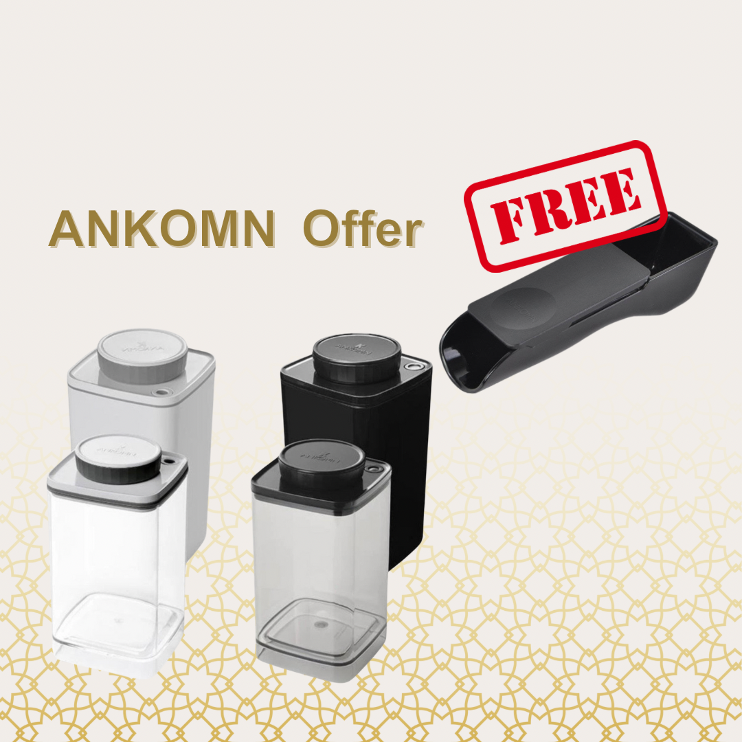 ANKOMN Turn-n-Seal Vacuum Container 1.2 L + SCOOP FREE