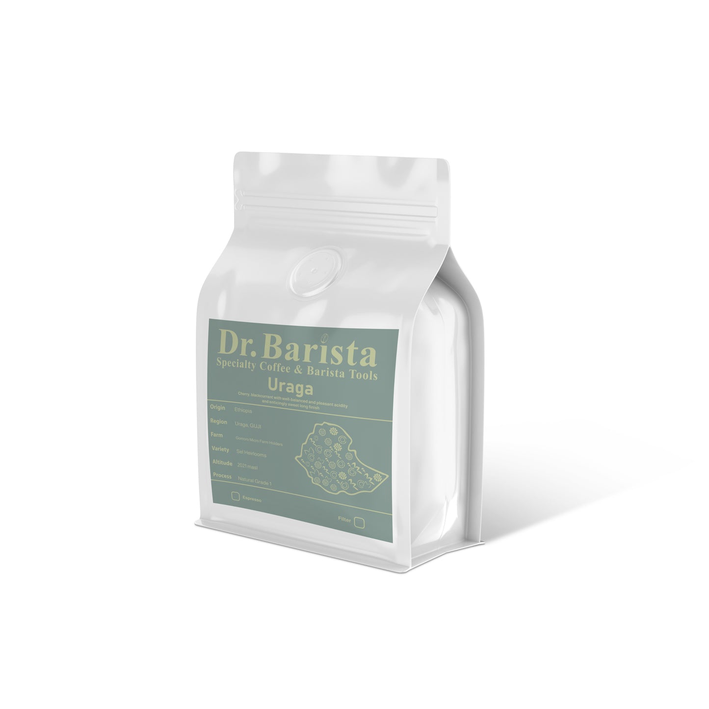 Dr.barista URAGA Ethiopia - Filter 250g