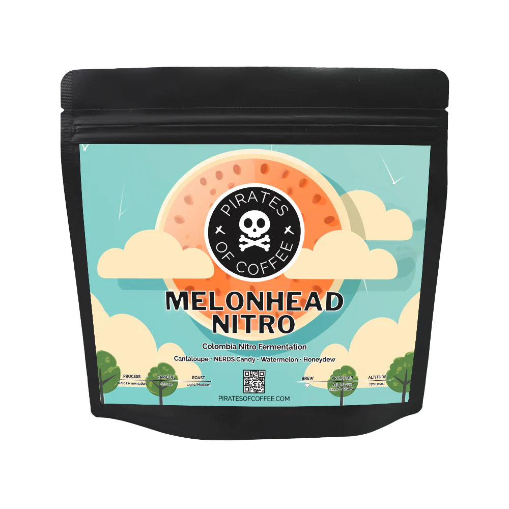 Pirates of Coffee Colombia MELONHEAD NITRO - 250g بن ميلونهيد نيترو