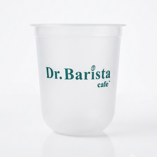 Dr Barista Plastic Cold Cups 14oz (420ml) 25pcs | أكواب بلاستيكية