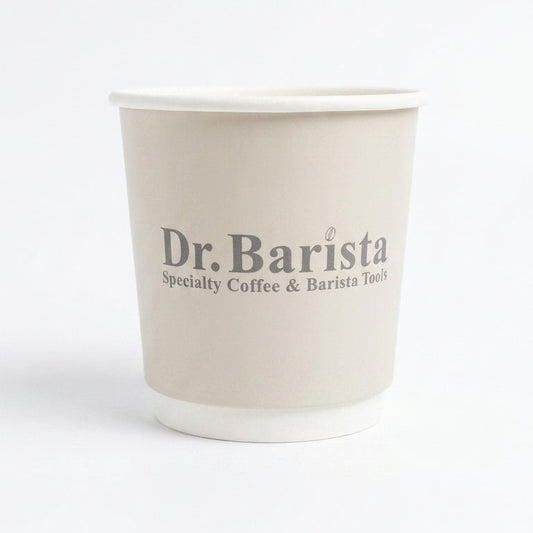 Dr Barista Espresso Paper Cups 04 oz (120ml) - 25pcs | كوب ورقي