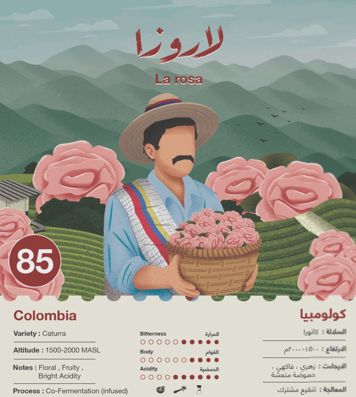 Jebla Colombia La Rosa 250g