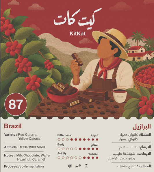 Jebla Brazil Kitkat 250g