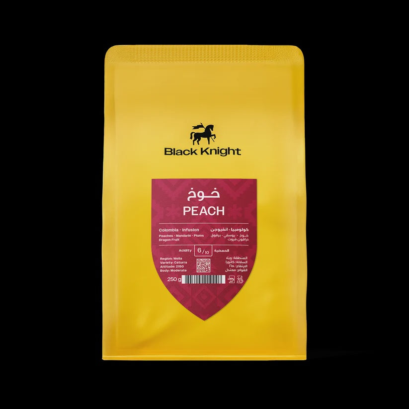 Black Knight  Colombia Peach  250g - كولومبيا خوخ