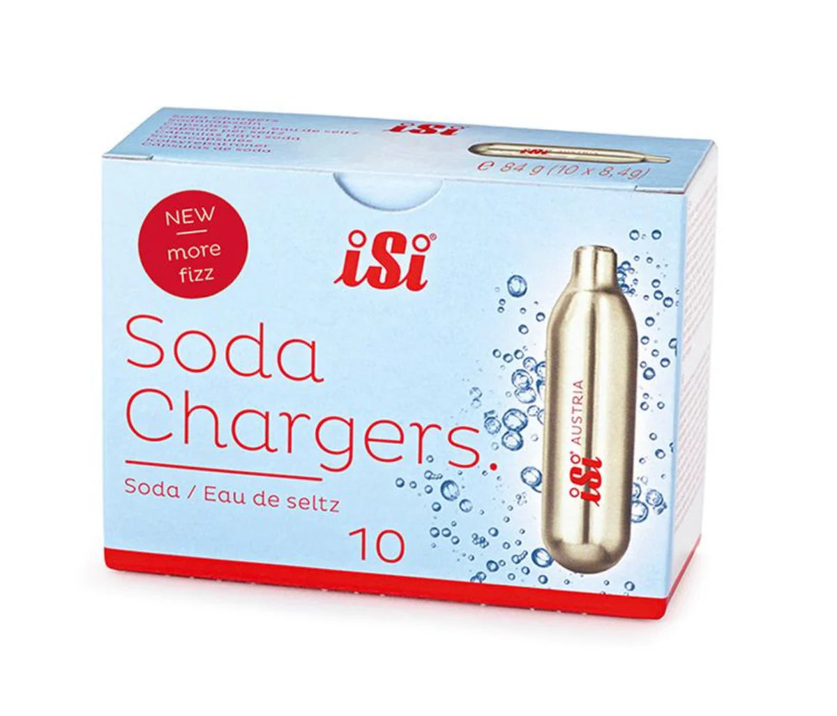 iSi CO2 chargers for SodaMakers 8.4g 10pcs