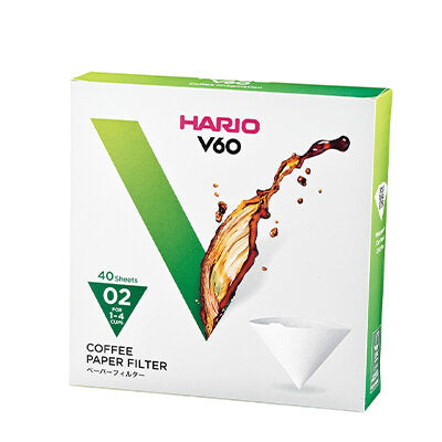 Hario V60 Paper Filters 02 - Pack of 40 فلتر ورقي
