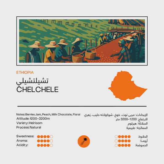 48 East Ethiopia Yirgacheffee Chelchele 250g- Espresso
