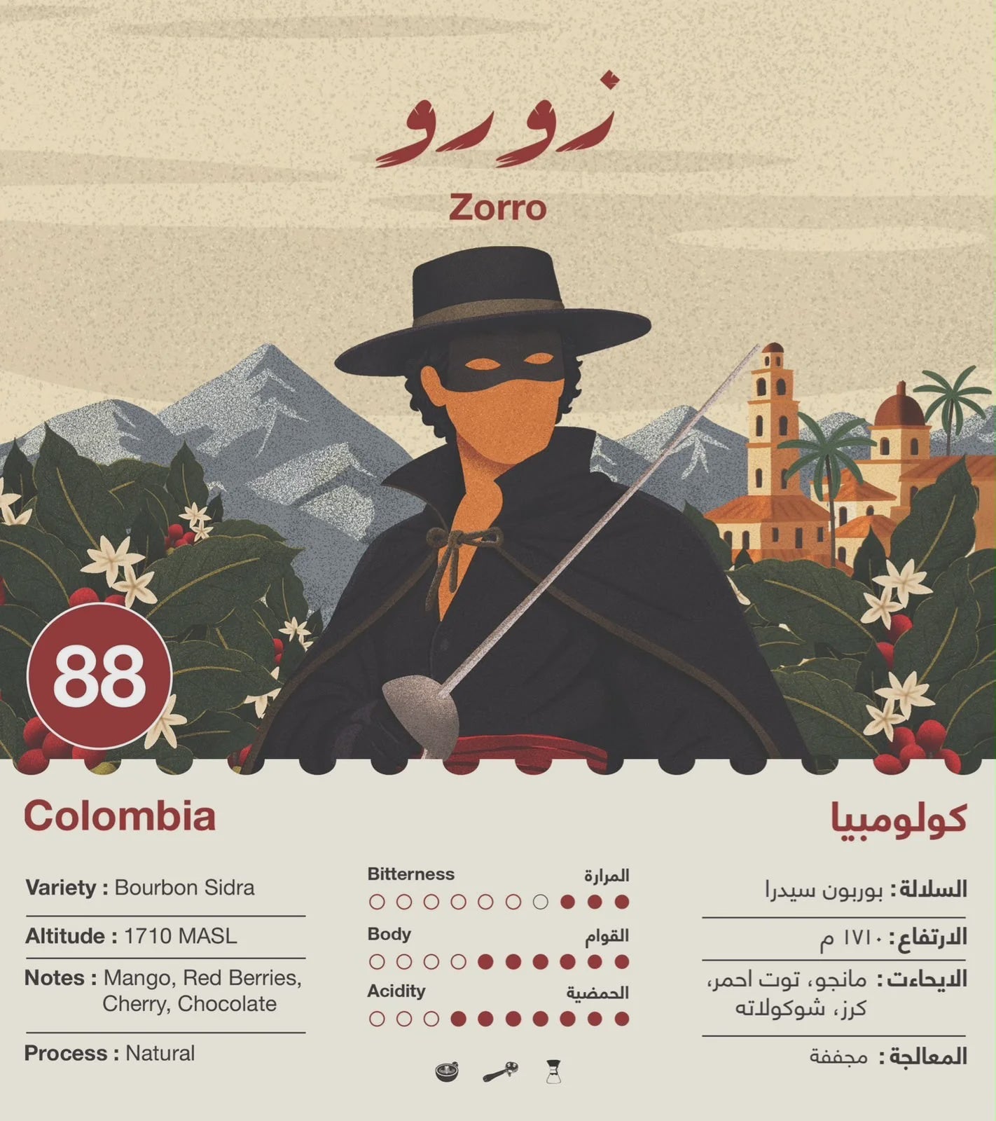 Jebla  Zorro Colombia 250g