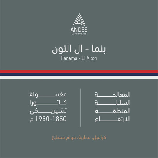 Andes Panama El Alton 250g | بن بنما