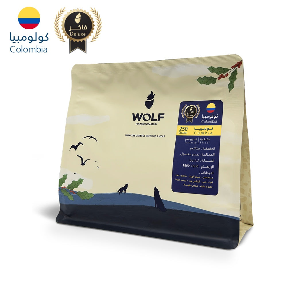 Wolf Colombia Cumbia 250g بن كومبيا