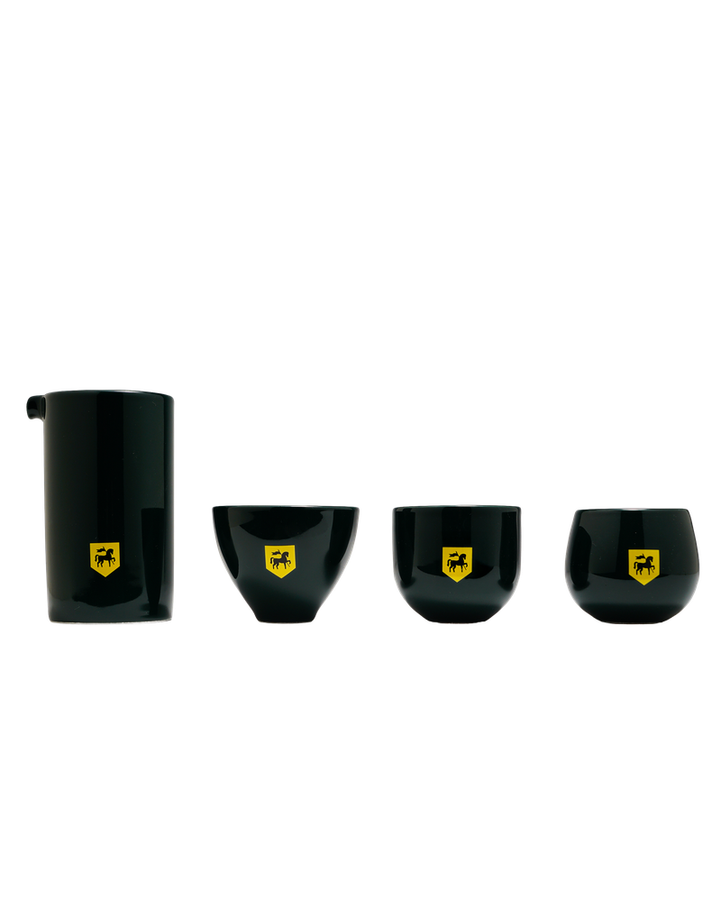 Black Knight Set of 4 Cups - Green | طقم 4 أكواب
