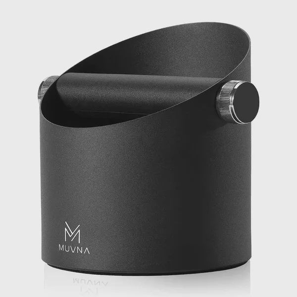 MUVNA Slanted SS Knock Box - Black | صندوق تفريغ بقايا القهوة