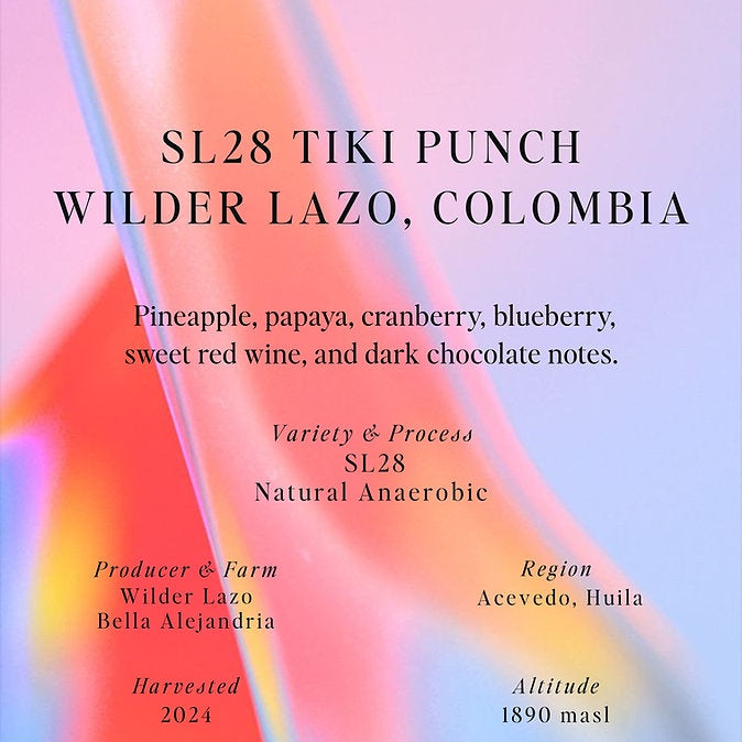 Sumo Colombia SL28 Tiki Punch, Wilder Lazo 250g