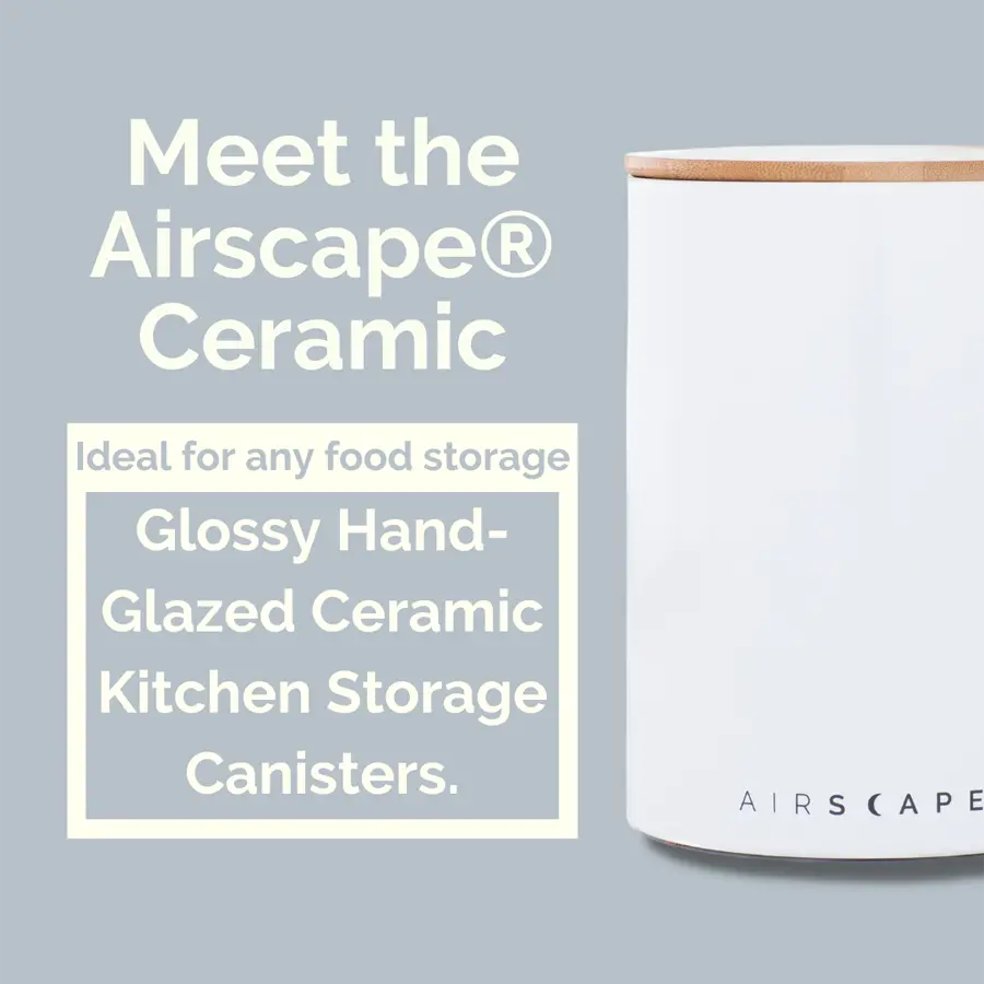 Airscape Ceramic Coffee Canister 500g