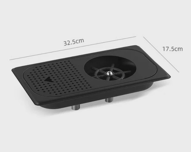 MHW- 3BOMBER Cup Rinser L325xW175mm - Black رينزر