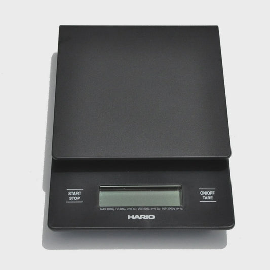Hario V60 Drip Coffee Scale and Timer - Black