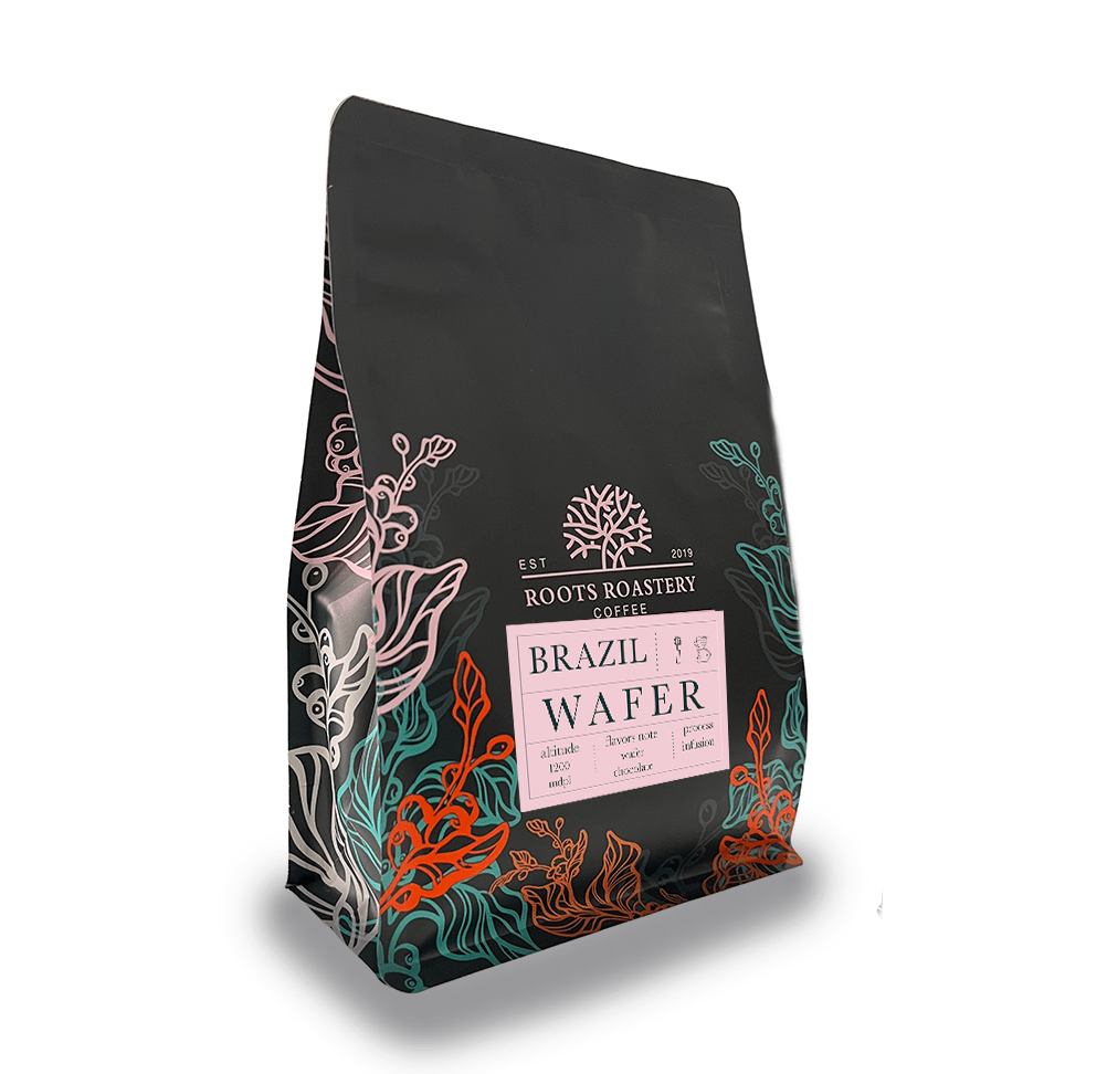 Roots Roastery Coffee Brazil Wafer 250g