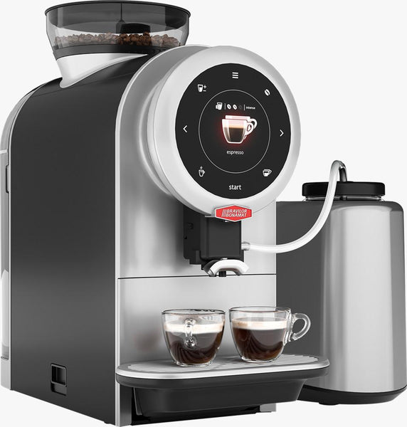 SPRSO Fully Automatic Espresso Maker with Frother Milk Cooler