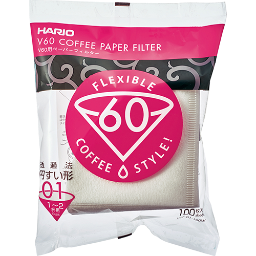 Hario V60 Paper Filters 01 - 100 pcs