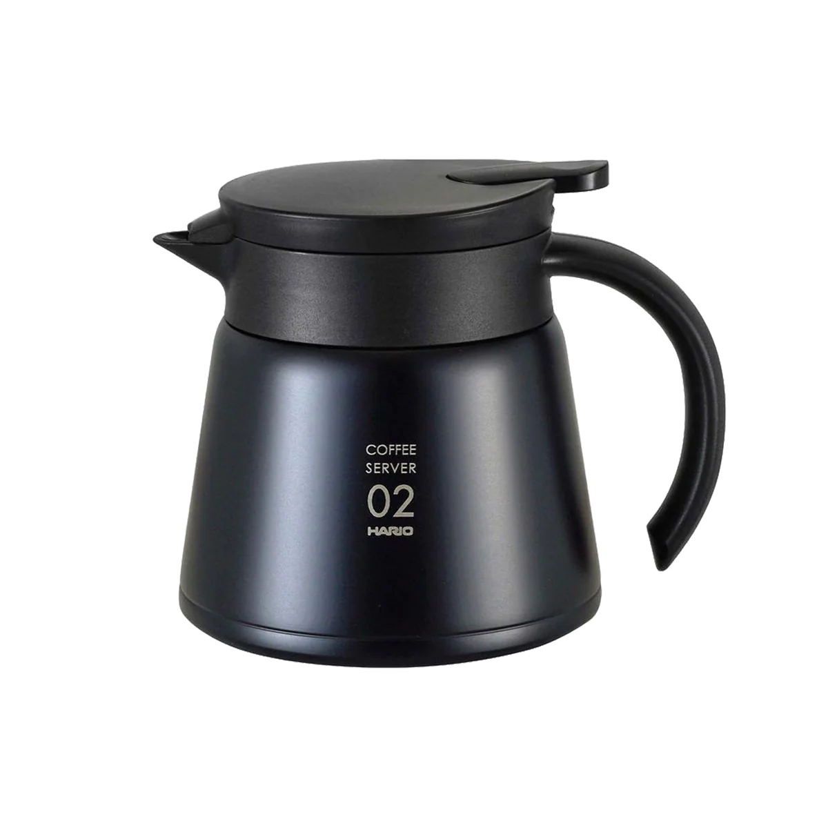 Hario V60 Insulated Stainless Steel Server 600ml - Black