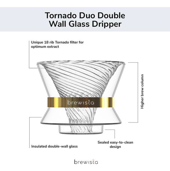 Brewista Tornado Glass Dripper