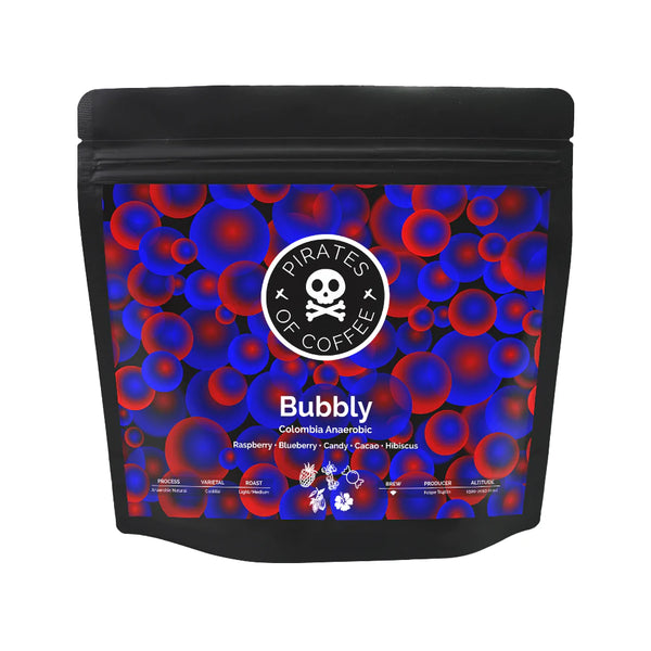 Pirates of Coffee BUBBLY - Colombia, Anaerobic Natural - Filter 250g