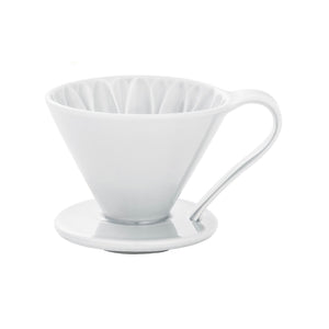 Cafec Ceramic Flower Dripper 2-4 Cups
