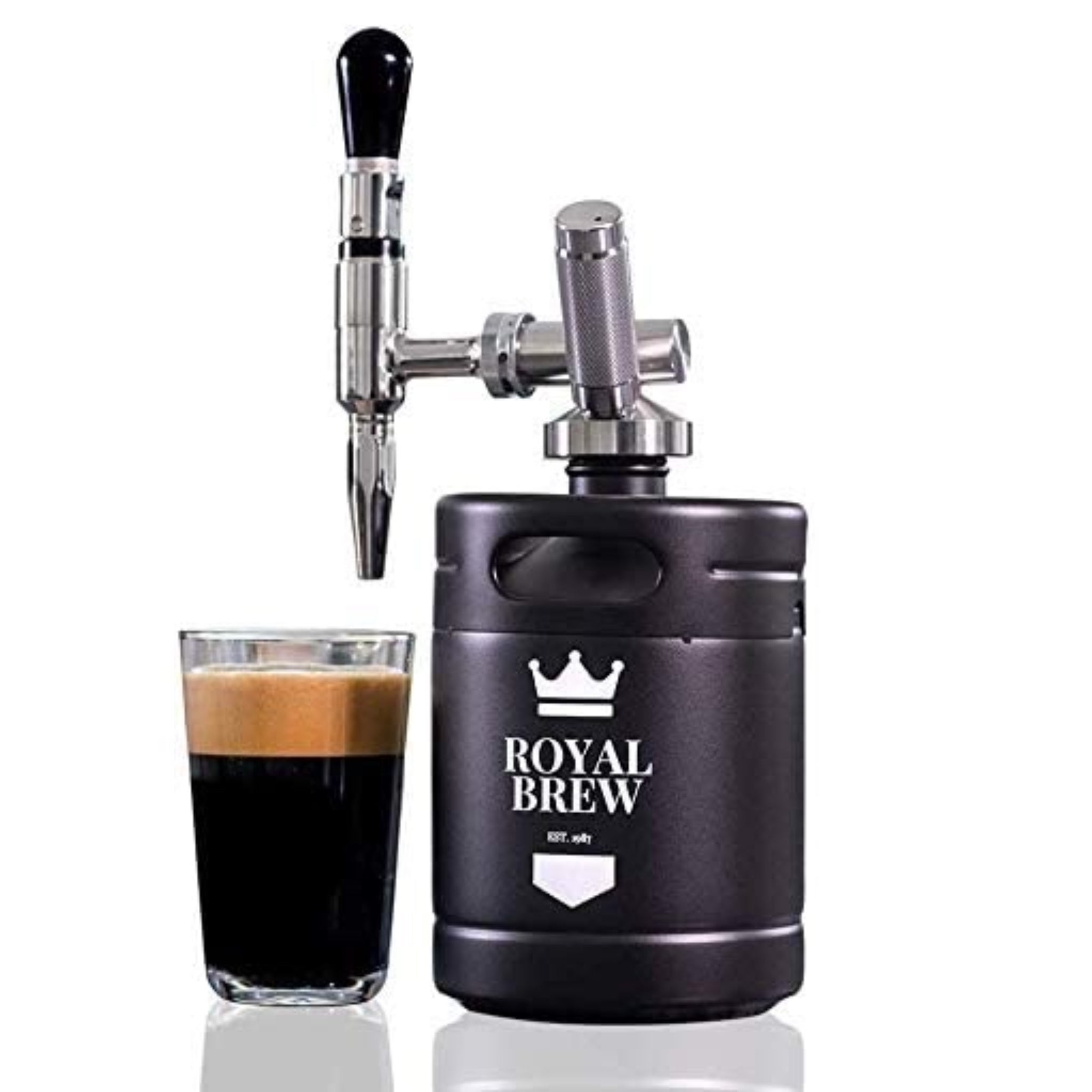 Royal Brew Nitro Cold Brew Coffee Maker Keg (64 Oz)