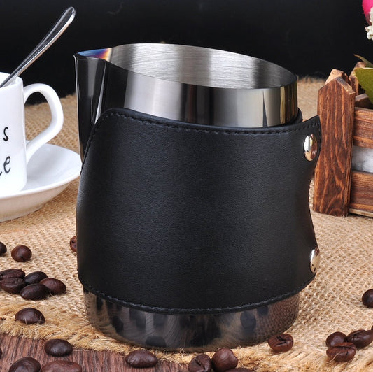 Barista Space Handless Black Pitcher 450ml