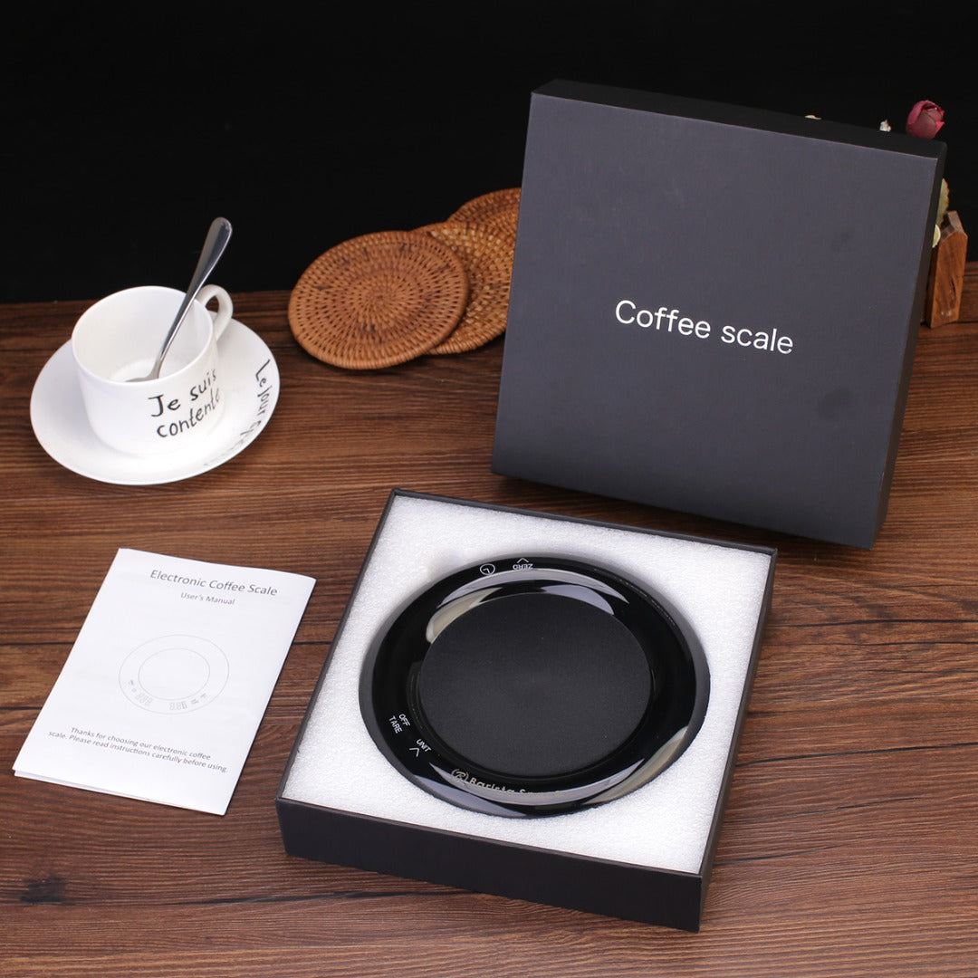 Barista Space New Circle Electronic Digital Brewing Scale with Timer