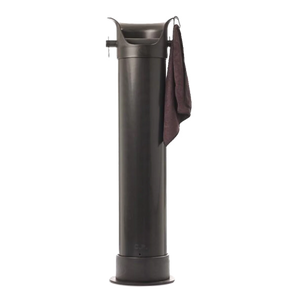 Crema Pro Floor Standing Knock-out Tube Black